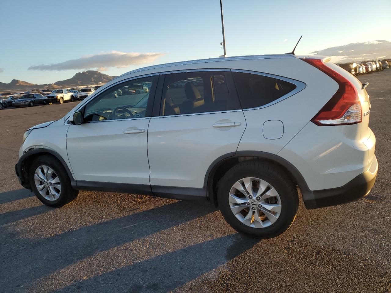 2014 Honda CR-V VIN 5J6RM3H78EL030345 Copart auction photo, front end damage thumbnail 2