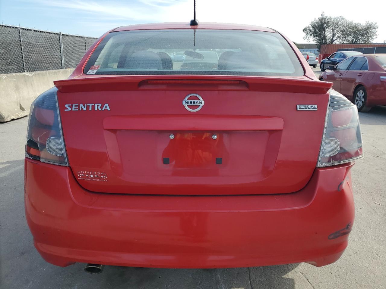 2012 Nissan Sentra VIN 3N1AB6AP5CL706484 Copart auction photo, rear end / front end damage thumbnail 6