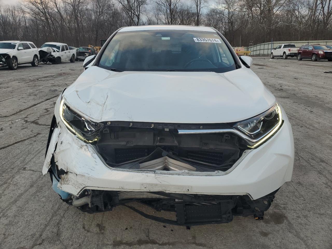 2019 Honda CR-V VIN 7FARW2H87KE021108 Copart auction photo, front end damage thumbnail 5