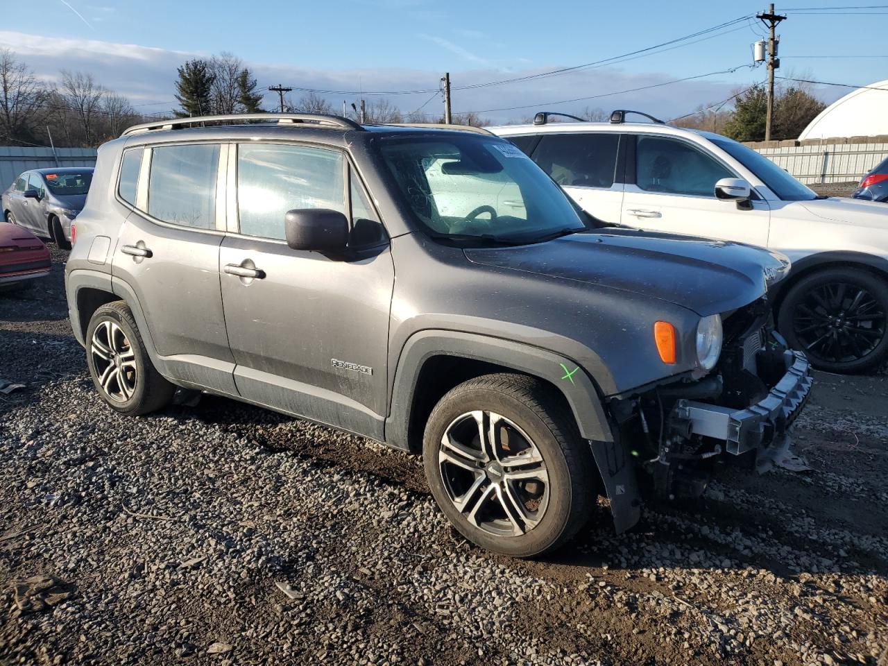 2020 Jeep Renegade VIN ZACNJABB0LPL67208 Copart auction photo, front end damage thumbnail 4