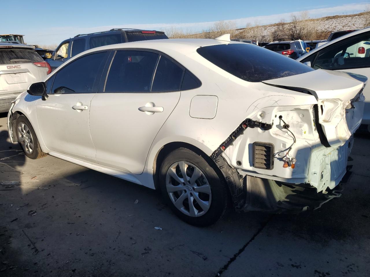 2020 Toyota Corolla VIN 5YFEPRAE5LP118443 Copart auction photo, rear end damage thumbnail 2