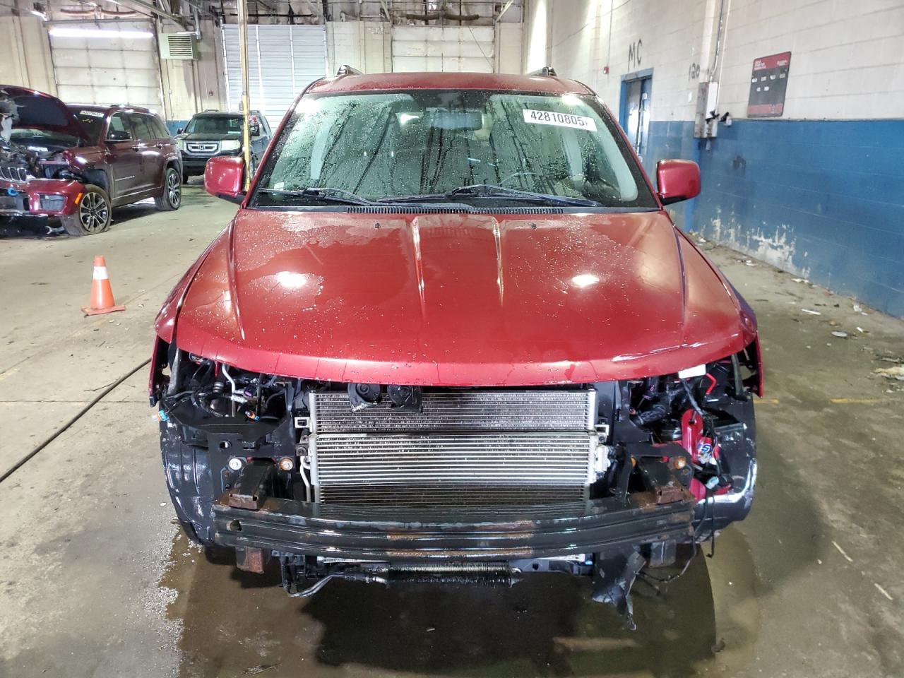 2011 Dodge Journey VIN 3D4PG3FG9BT506807 Copart auction photo, front end damage thumbnail 5