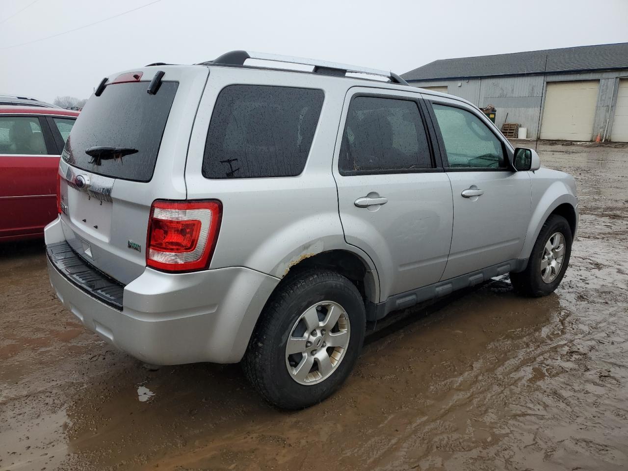 2011 Ford Escape VIN 1FMCU9EGXBKA22859 Copart auction photo, front end / rear end damage thumbnail 3