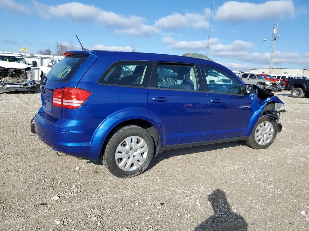 2015 Dodge Journey VIN 3C4PDCAB8FT630865 Copart auction photo, front end damage thumbnail 3