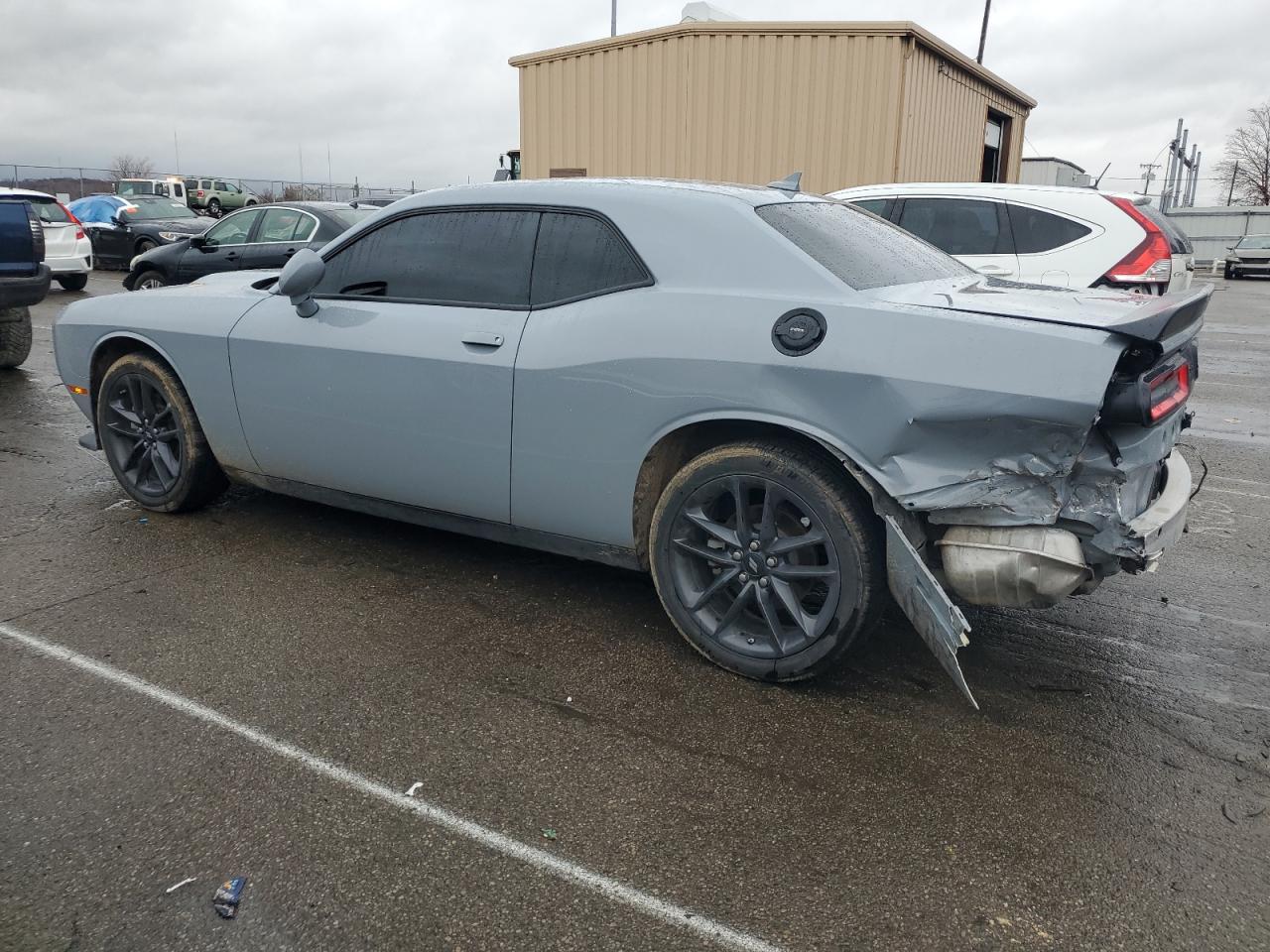 2021 Dodge Challenger VIN 2C3CDZKG6MH677625 Copart auction photo, rear end damage thumbnail 2