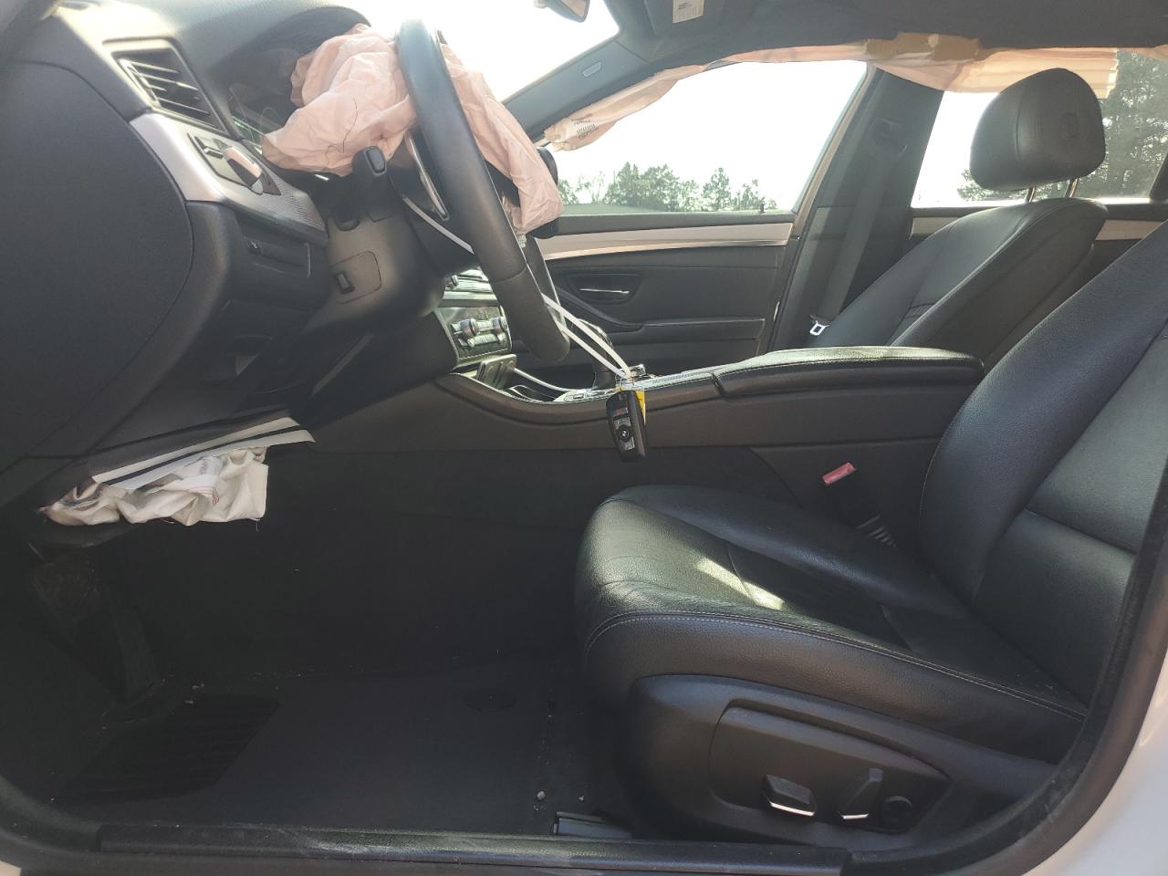 2014 BMW 5er VIN WBA5B1C50ED481698 Copart auction photo, front end damage thumbnail 7