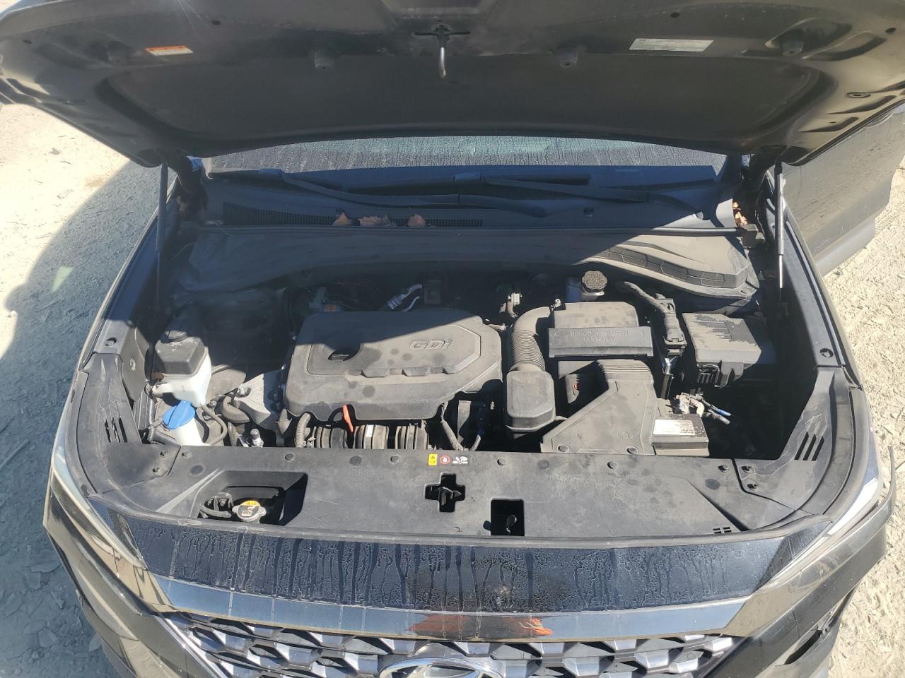 2019 Hyundai Santa Fe VIN 5NMS33AD7KH090155 Copart auction photo, front end damage thumbnail 13