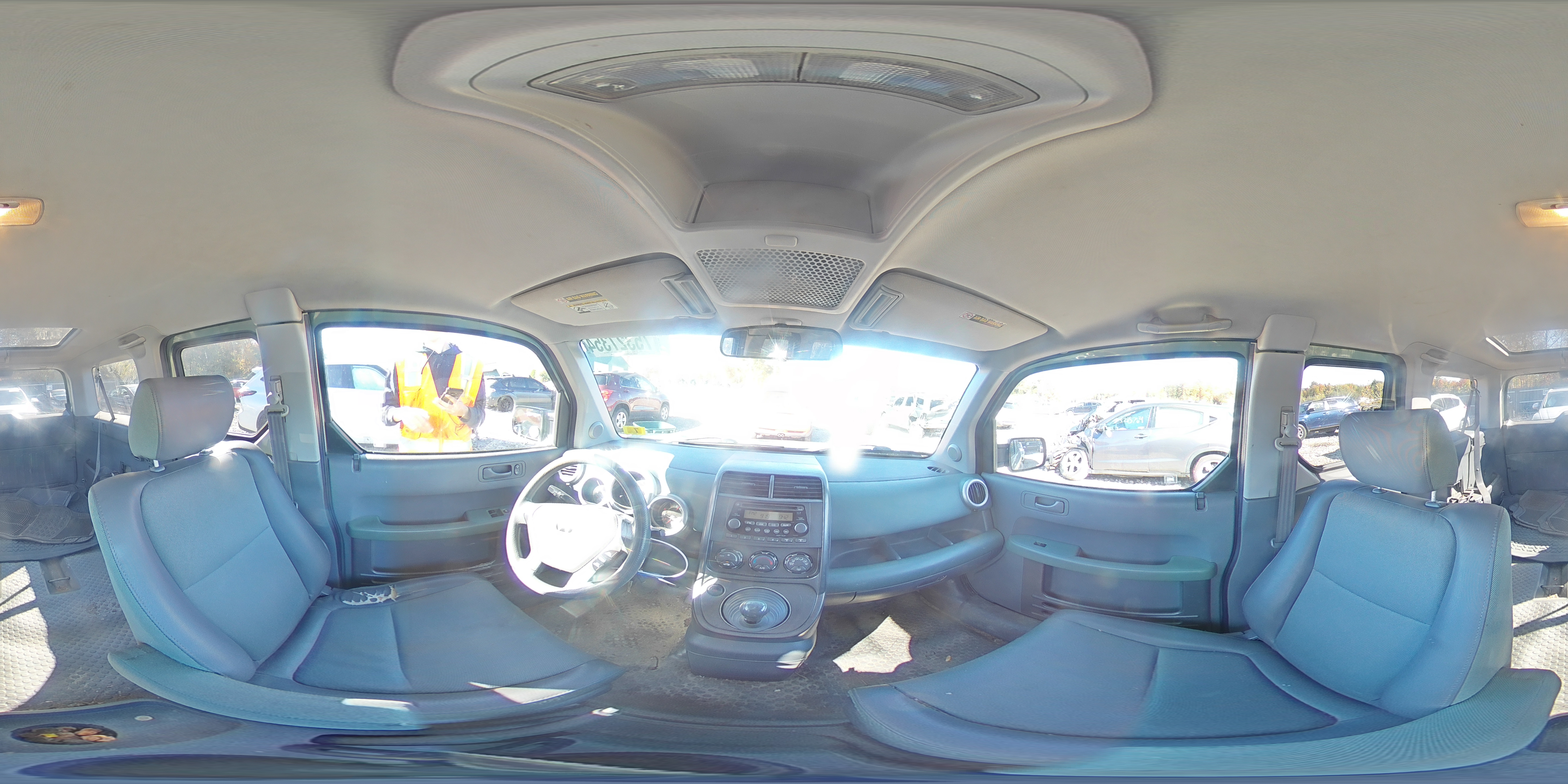 2004 Honda Element VIN 5J6YH276X4L035306 Copart auction photo, front end damage thumbnail 14