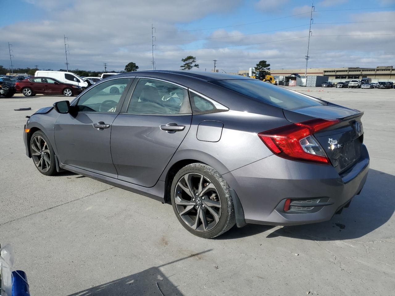 2020 Honda Civic VIN 2HGFC2F85LH507679 Copart auction photo, all over damage thumbnail 2