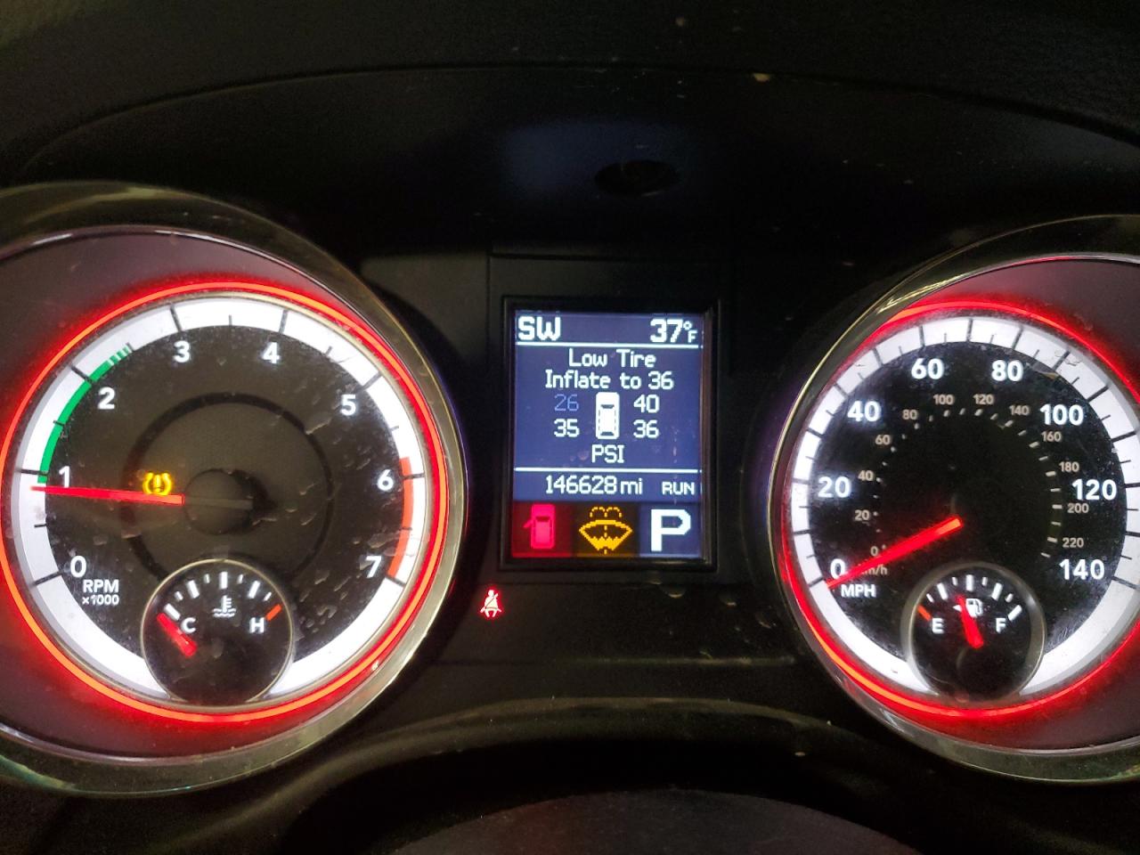 2013 Dodge Durango VIN 1C4SDJET3DC505153 Copart auction photo, side damage thumbnail 9