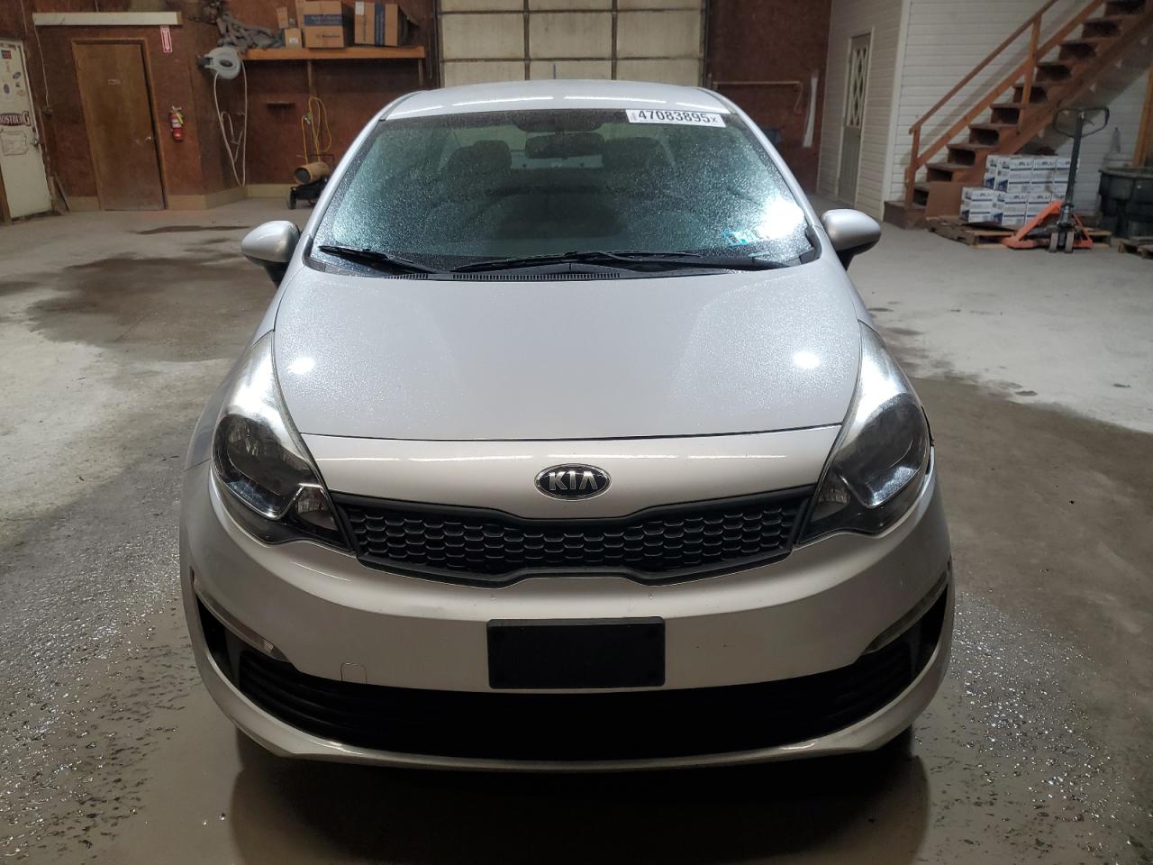 2017 KIA Rio VIN KNADM4A34H6059550 Copart auction photo, side damage thumbnail 5