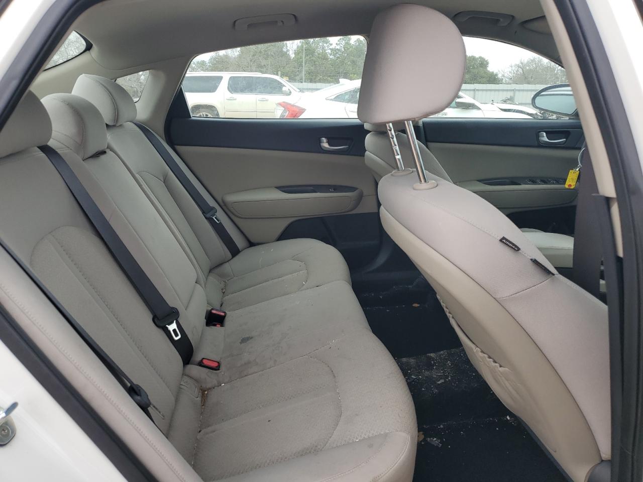 2016 KIA Optima VIN KNAGT4L35G5083843 Copart auction photo, front end / side damage thumbnail 10