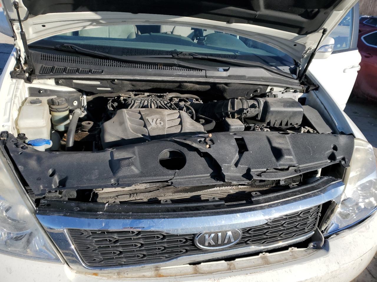 2012 KIA Sedona VIN KNDMG4C72C6499530 Copart auction photo, front end damage thumbnail 13