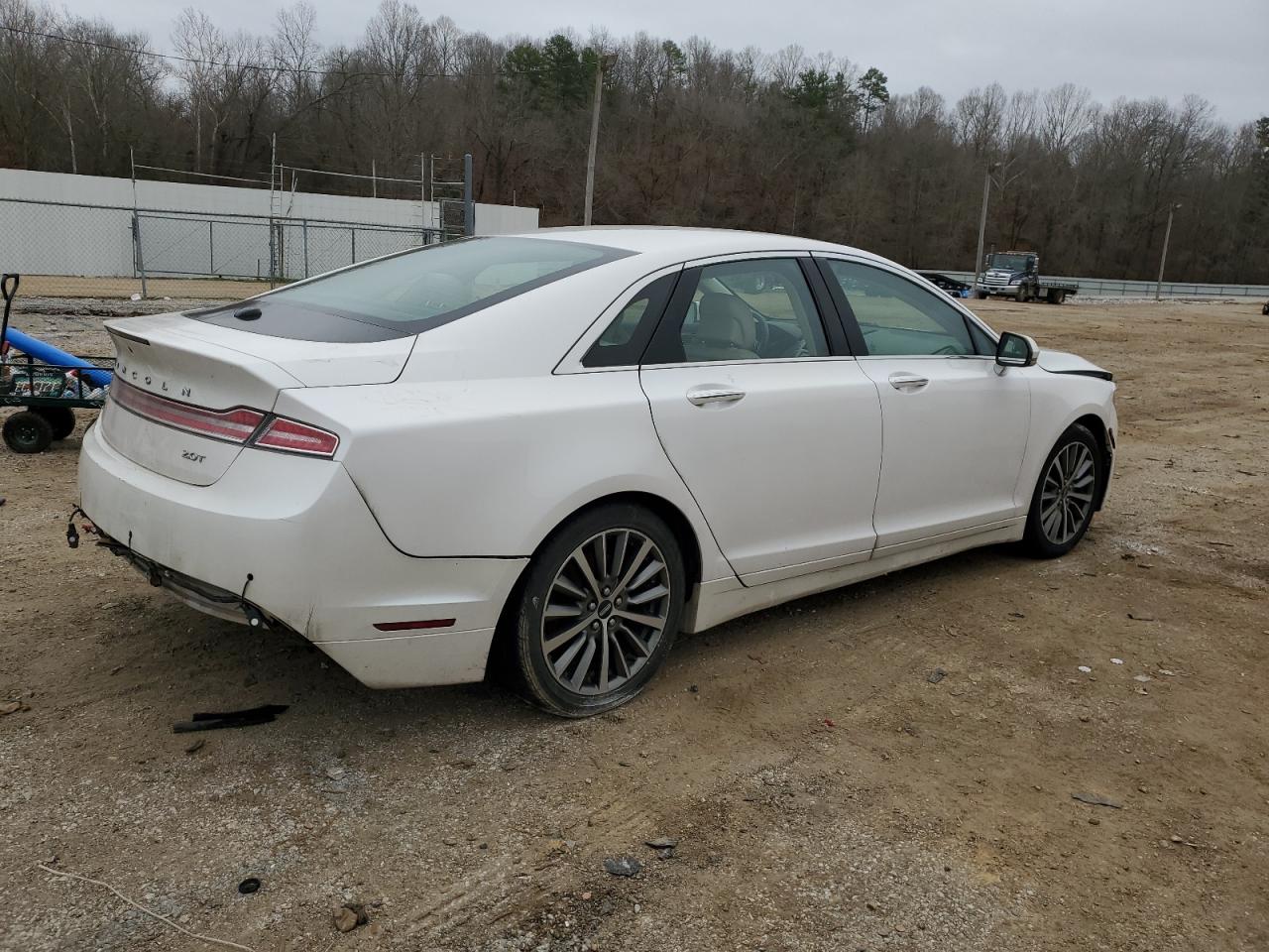 2019 Lincoln MKZ VIN 3LN6L5C98KR618772 Copart auction photo, undercarriage damage thumbnail 3