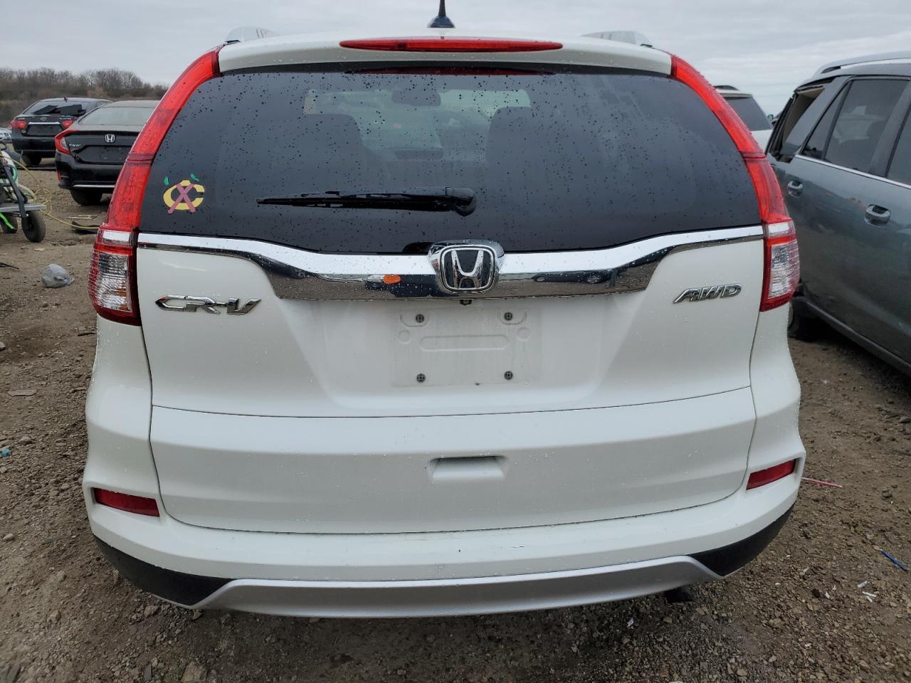 2015 Honda CR-V VIN 5J6RM4H74FL060983 Copart auction photo, front end damage thumbnail 6