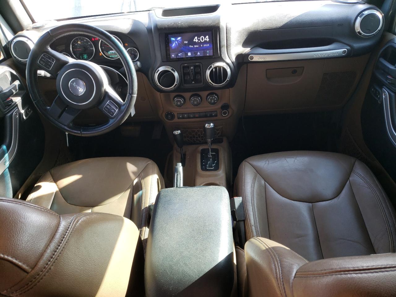 2015 Jeep Wrangler VIN 1C4HJWEG7FL724042 Copart auction photo, rear end damage thumbnail 8