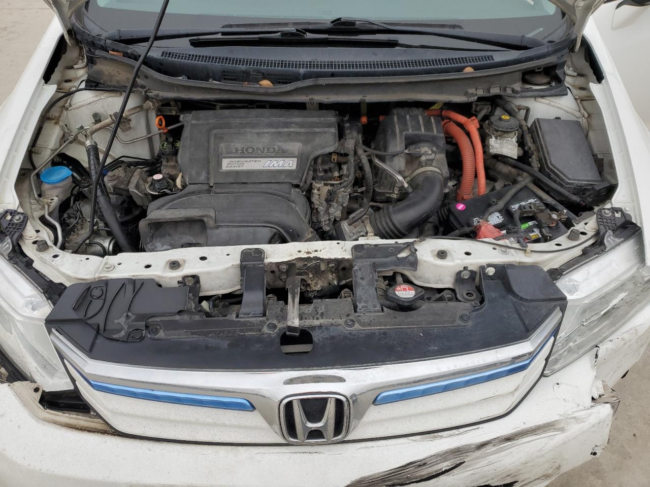 2012 Honda Civic VIN JHMFB4F29CS000283 Copart auction photo, front end damage thumbnail 11