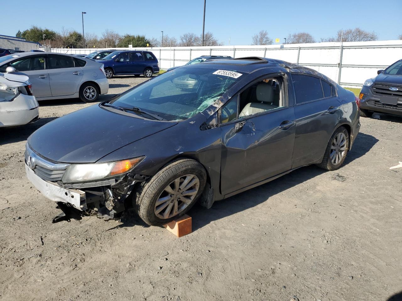 2012 Honda Civic VIN 19XFB2F93CE334959