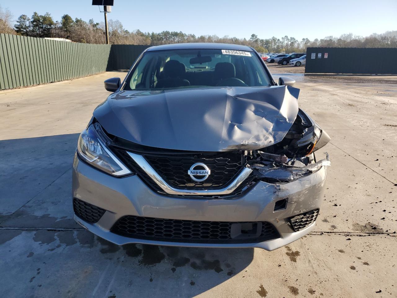 2019 Nissan Sentra VIN 3N1AB7APXKY260422 Copart auction photo, front end / minor dent/scratches damage thumbnail 5