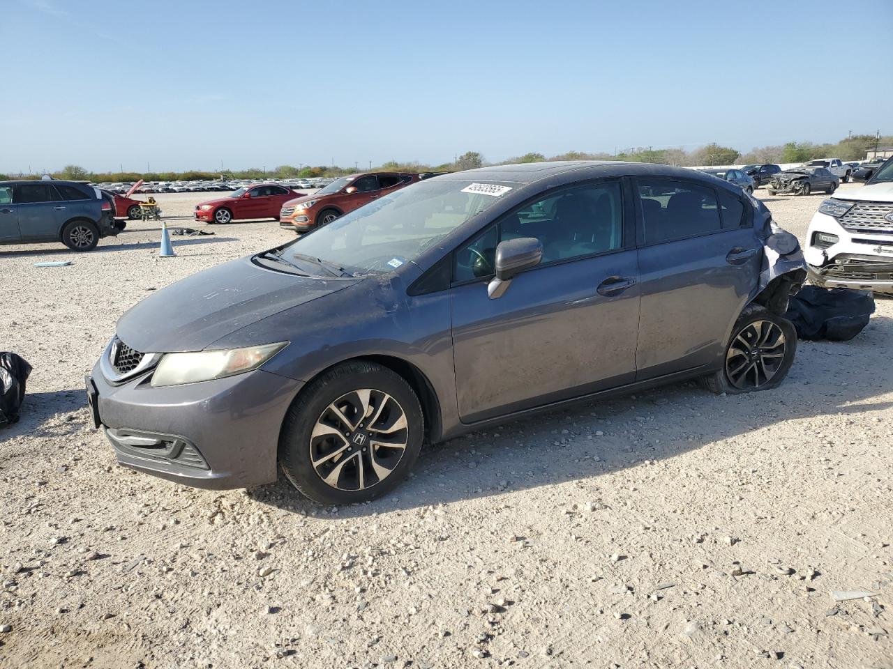 2015 Honda Civic VIN 2HGFB2F82FH524107