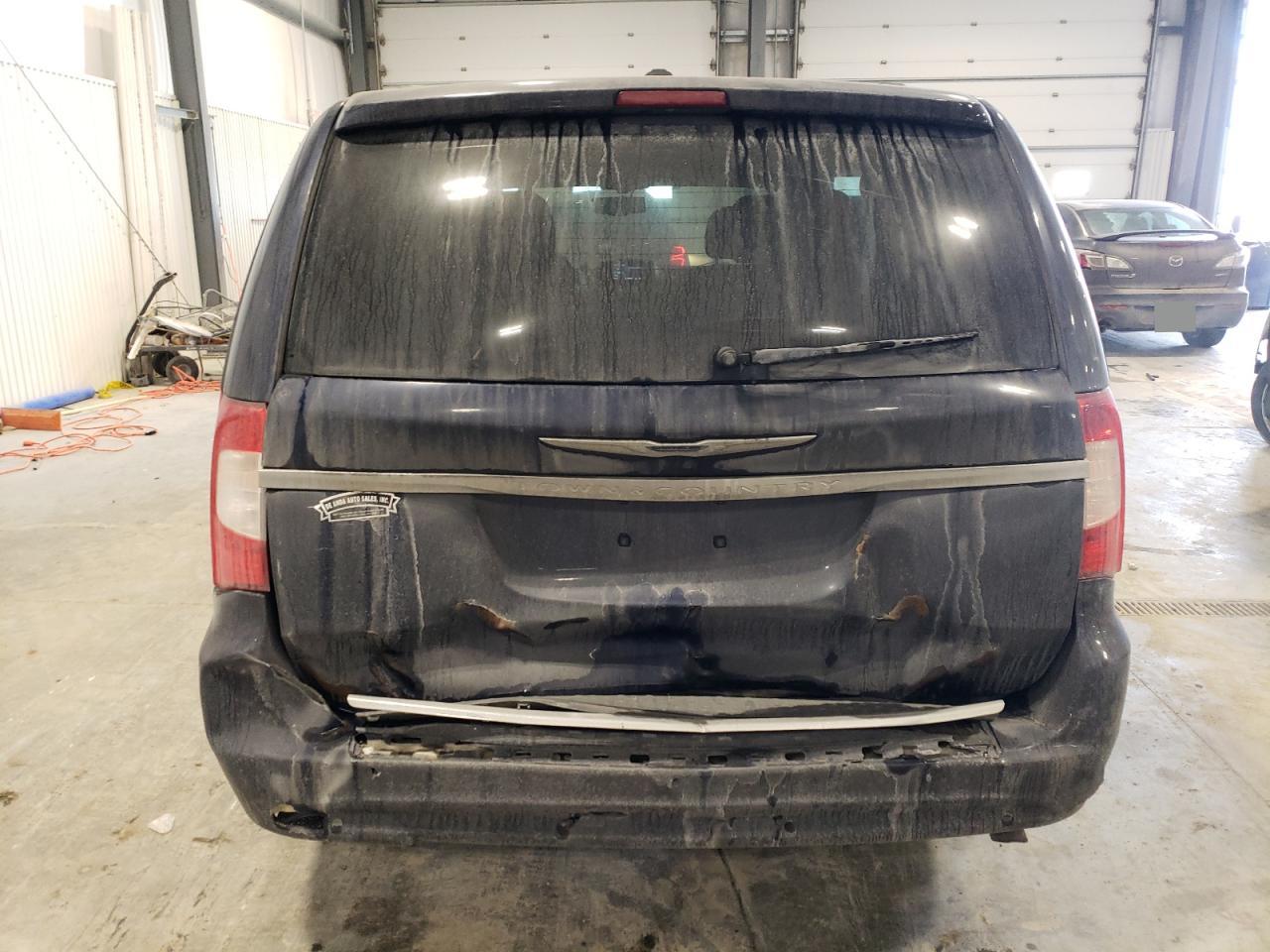 2016 Chrysler Town & Country VIN 2C4RC1CG8GR191759 Copart auction photo, rear end damage thumbnail 6