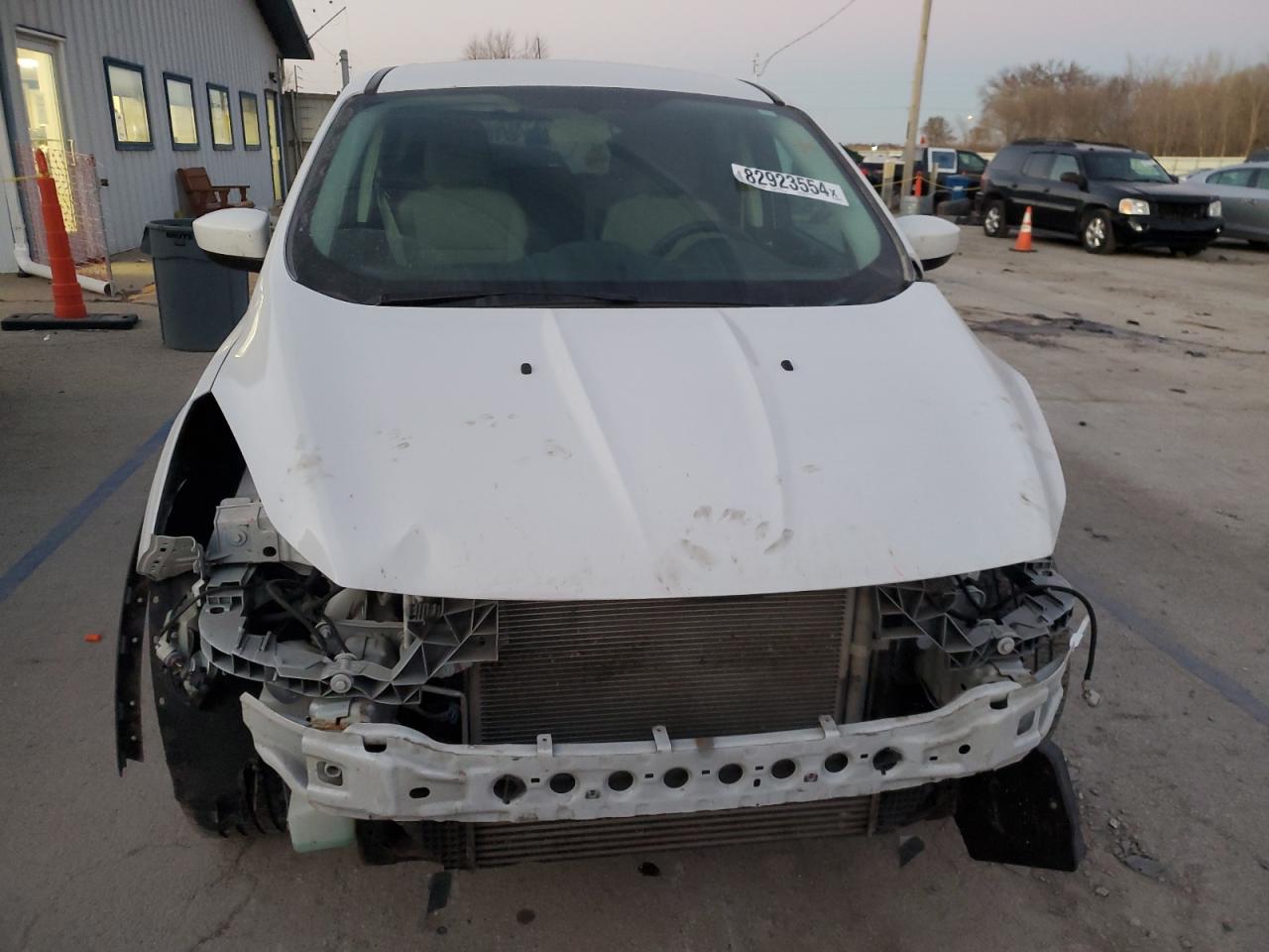 2014 Ford Escape VIN 1FMCU0GX9EUD92427 Copart auction photo, front end damage thumbnail 5