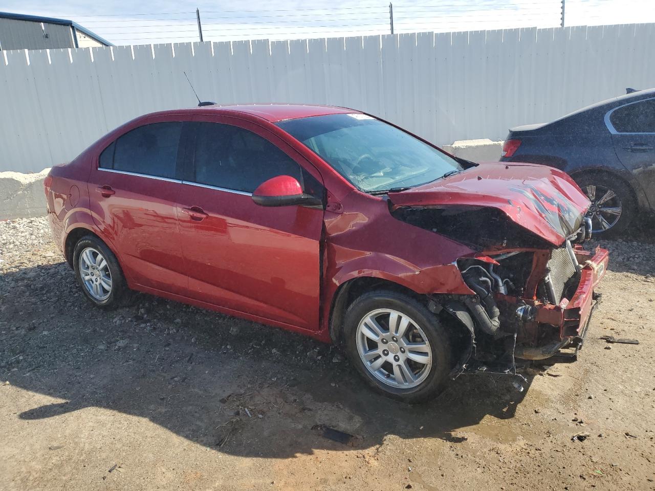 2016 Chevrolet Sonic VIN 1G1JC5SB1G4180561 Copart auction photo, front end damage thumbnail 4