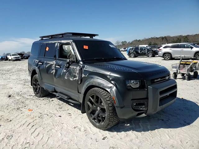 2023 Land Rover Defender VIN SALEPFEU5P2215977 Copart auction photo, front end / side damage thumbnail 10