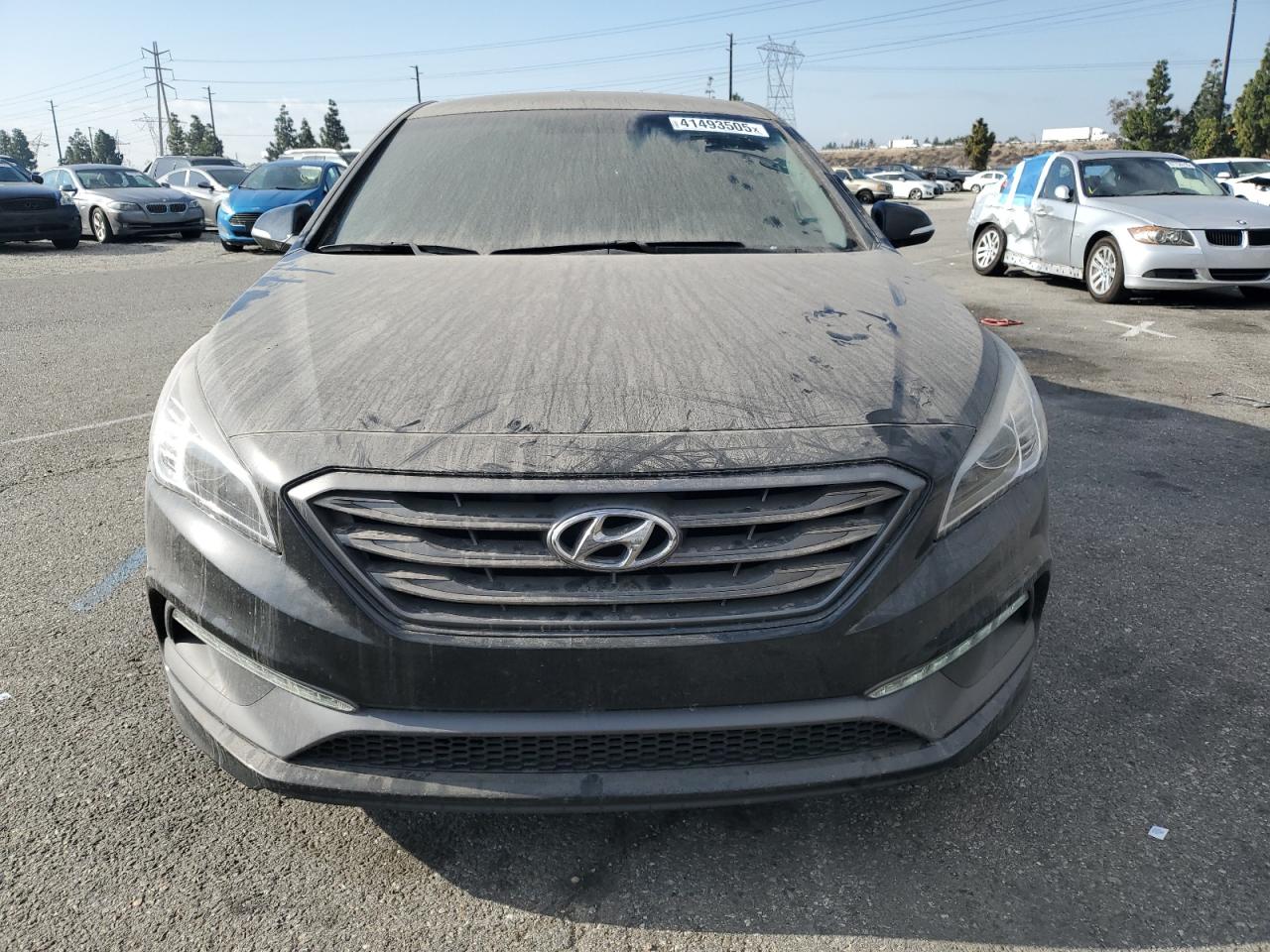 2015 Hyundai Sonata VIN 5NPE34AF1FH251161 Copart auction photo, rear end damage thumbnail 5