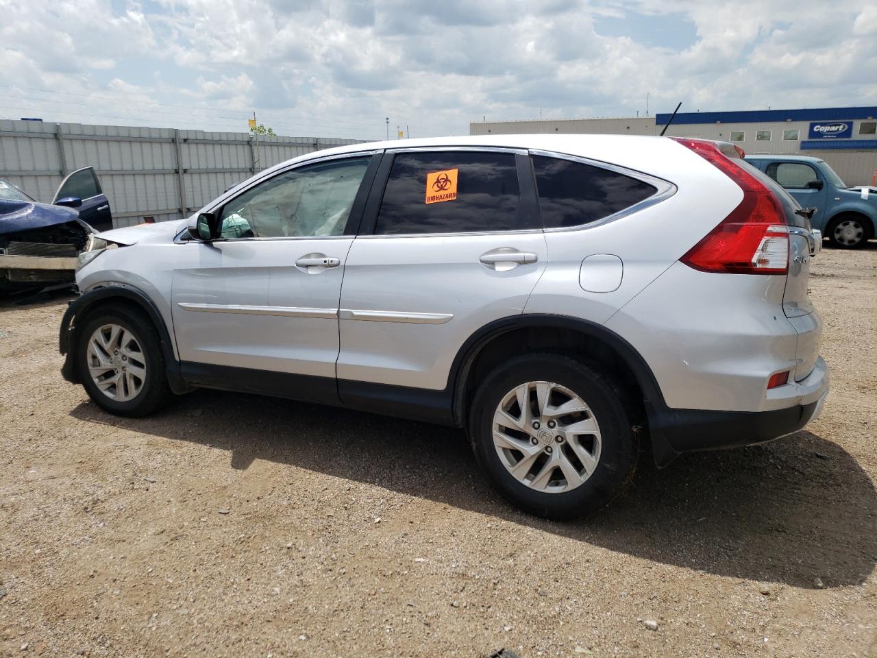 2015 Honda CR-V VIN 2HKRM4H53FH633607 Copart auction photo, all over damage thumbnail 2