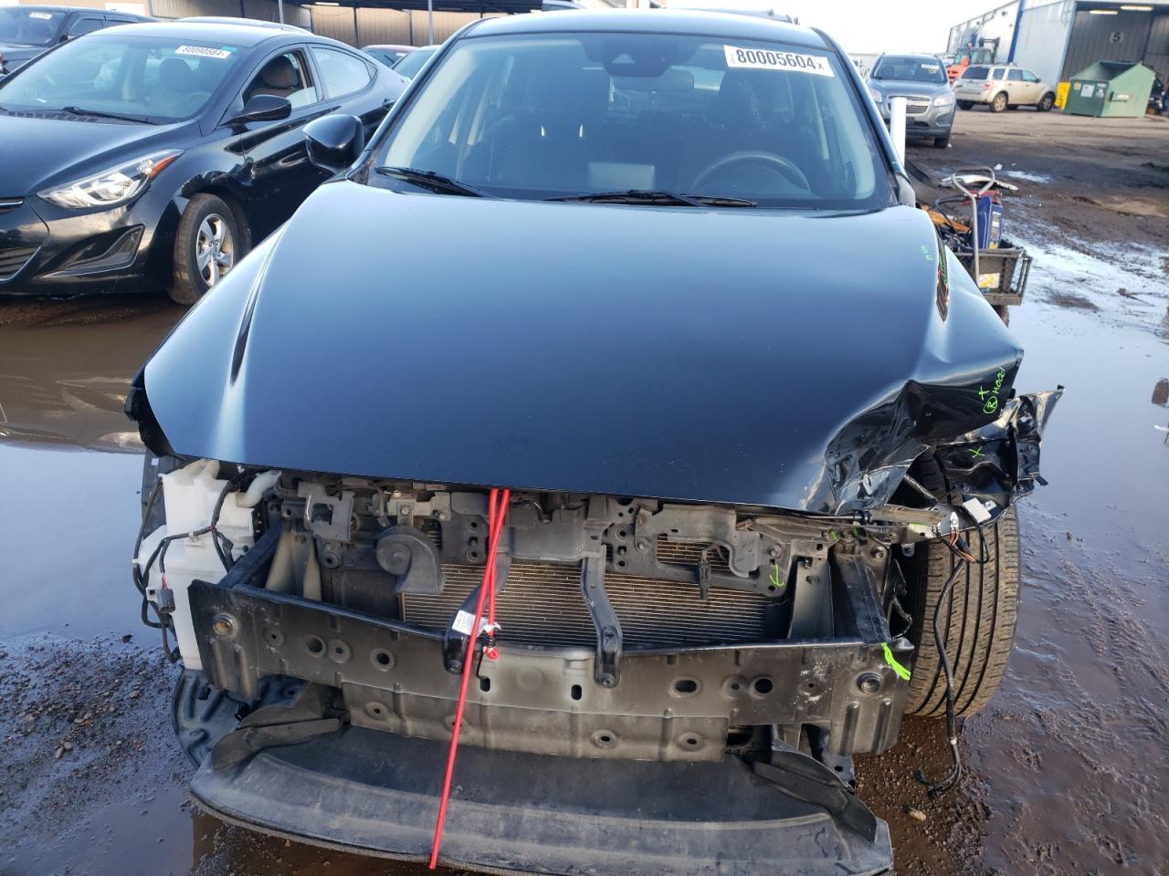 2019 Mazda CX-3 VIN JM1DKFB79K0415247 Copart auction photo, front end damage thumbnail 5