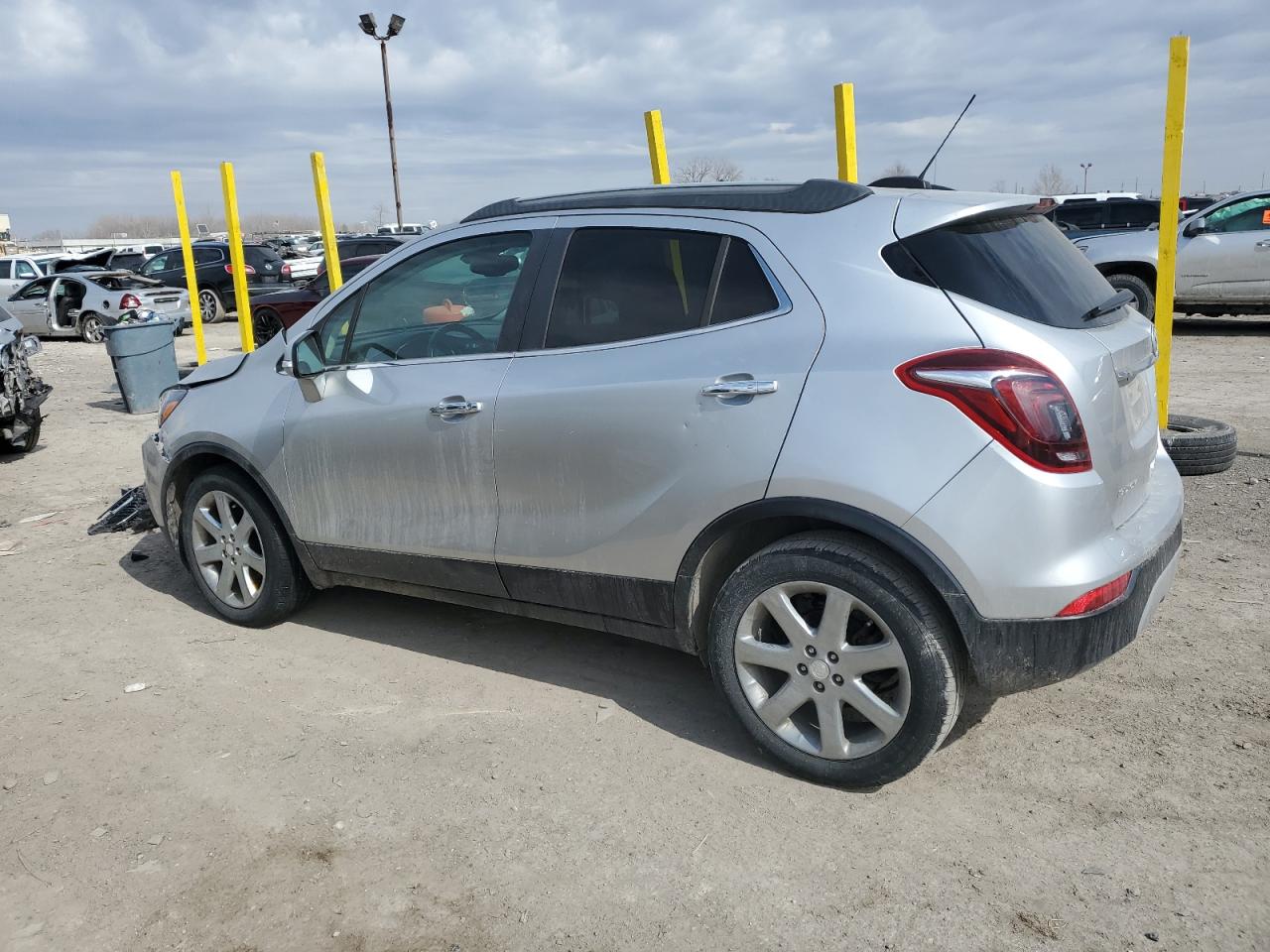2017 Buick Encore VIN KL4CJBSBXHB051374 Copart auction photo, front end / minor dent/scratches damage thumbnail 2