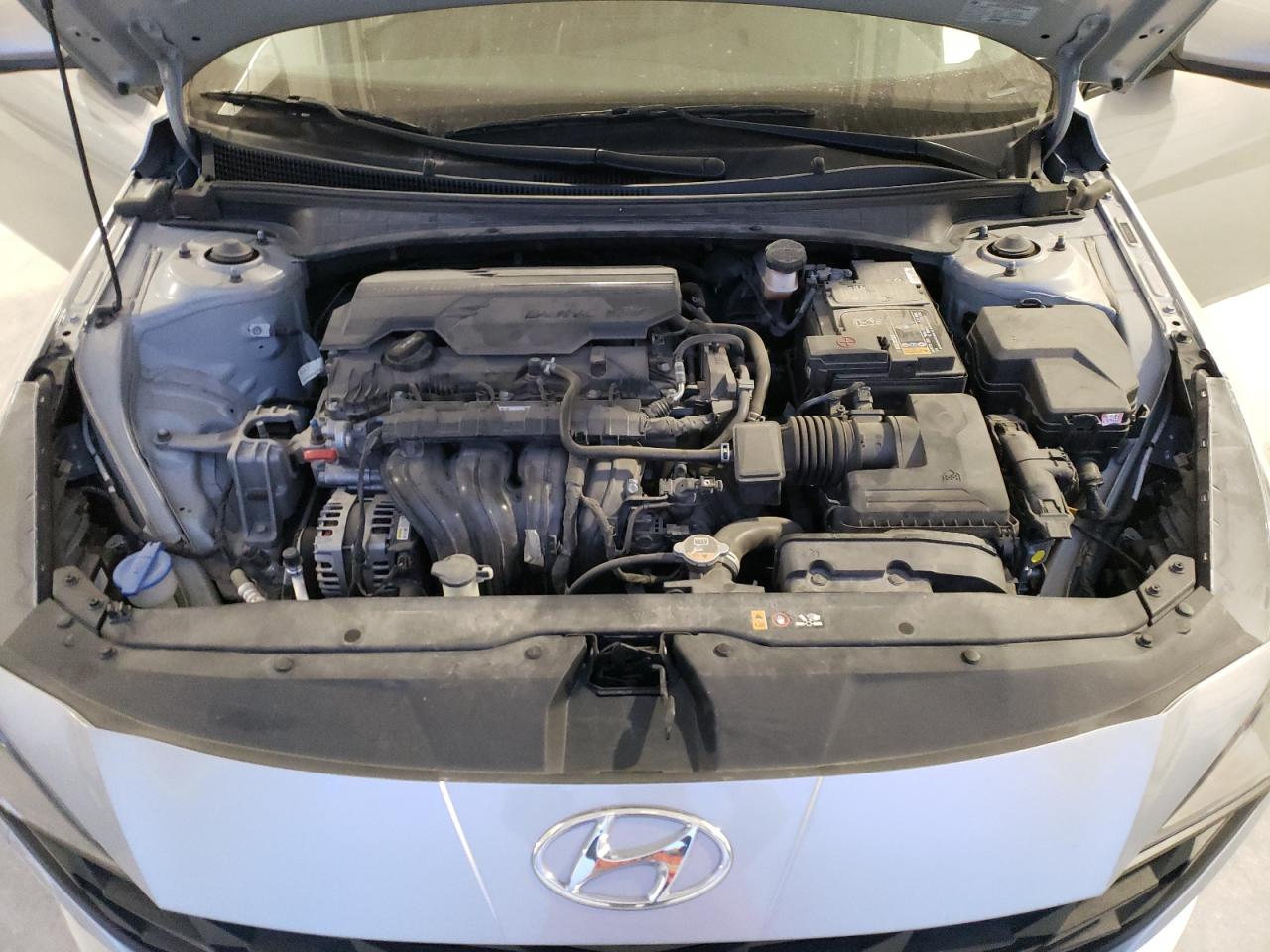2021 Hyundai Elantra VIN 5NPLL4AG1MH016434 Copart auction photo, rear end / front end damage thumbnail 11