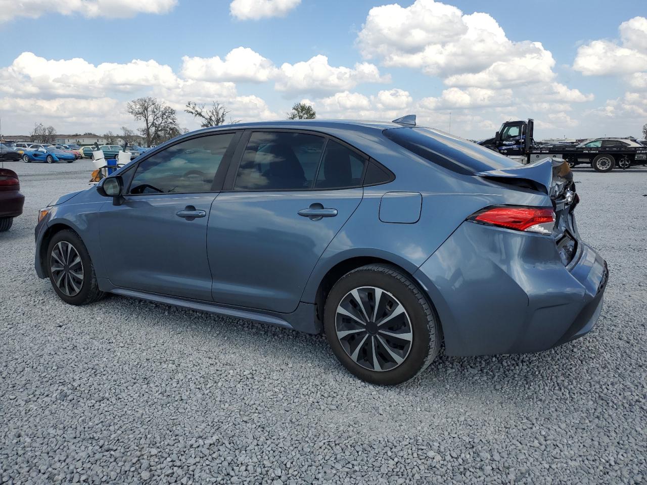 2021 Toyota Corolla VIN 5YFEPMAE5MP174502 Copart auction photo, rear end damage thumbnail 2