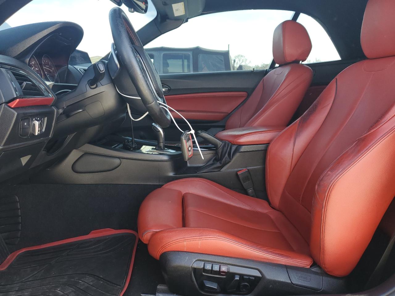 2015 BMW 2er VIN WBA1K5C5XFV473917 Copart auction photo, front end damage thumbnail 7