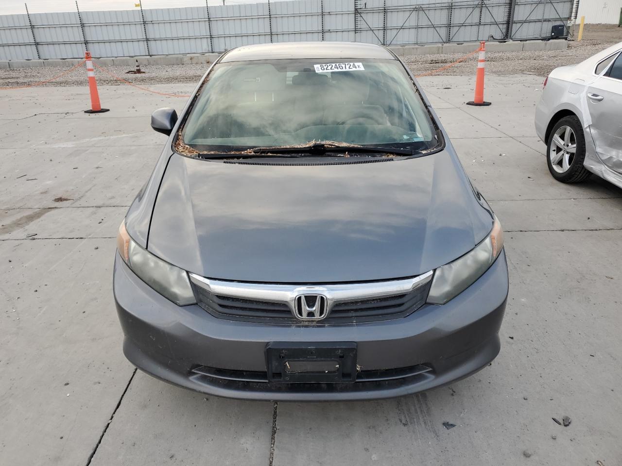 2012 Honda Civic VIN 19XFB5F54CE003628 Copart auction photo, side damage thumbnail 5