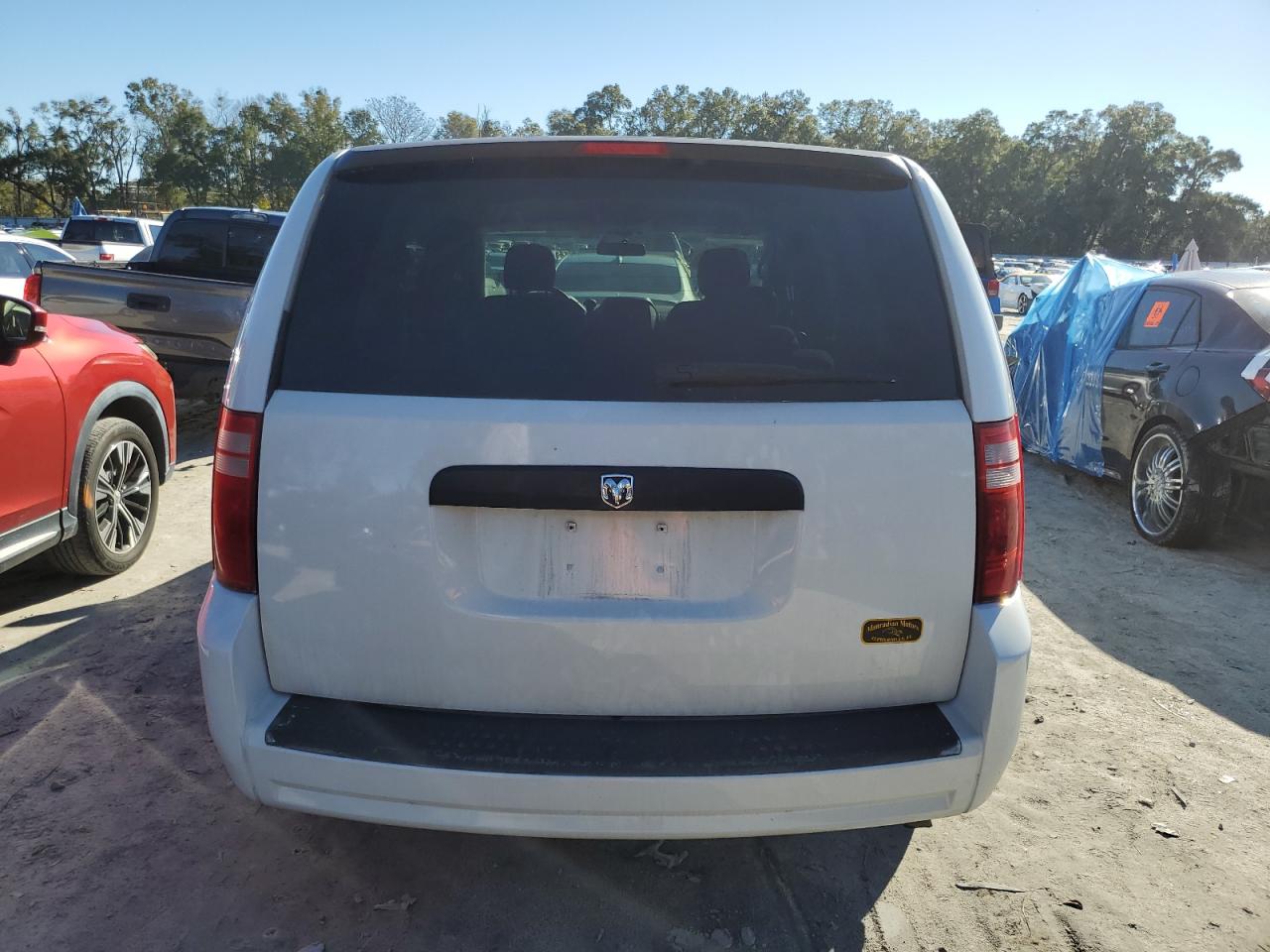 2009 Dodge Caravan VIN 1D8HN44E99B514126 Copart auction photo, front end damage thumbnail 6