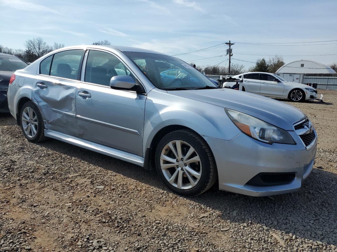 2014 Subaru Legacy VIN 4S3BMBC68E3030409 Copart auction photo, side damage thumbnail 4