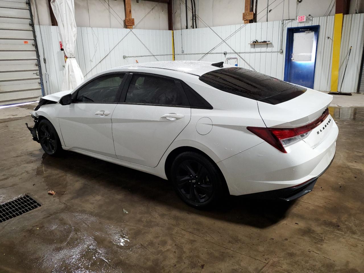 2022 Hyundai Elantra VIN 5NPLS4AG8NH072455 Copart auction photo, front end damage thumbnail 2