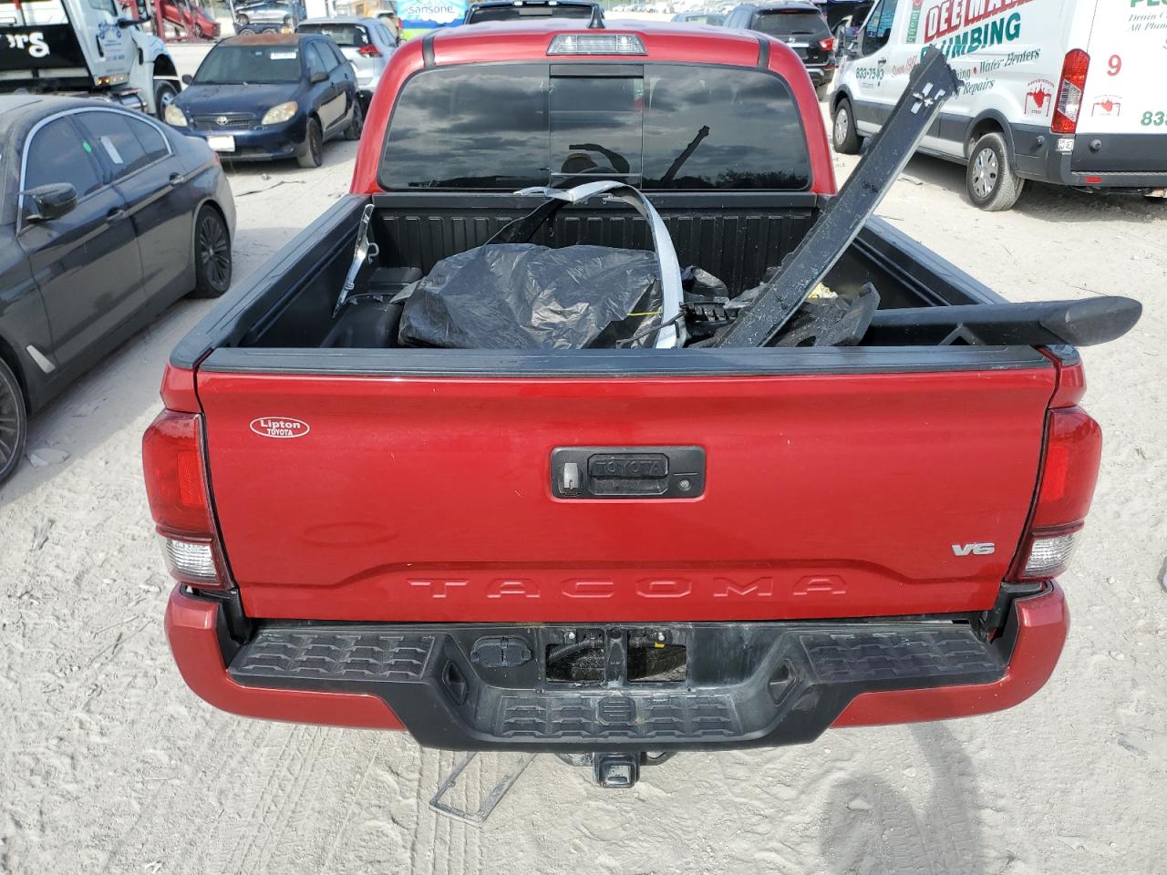 2022 Toyota Tacoma VIN 3TMAZ5CNXNM167839 Copart auction photo, minor dent/scratches damage thumbnail 6
