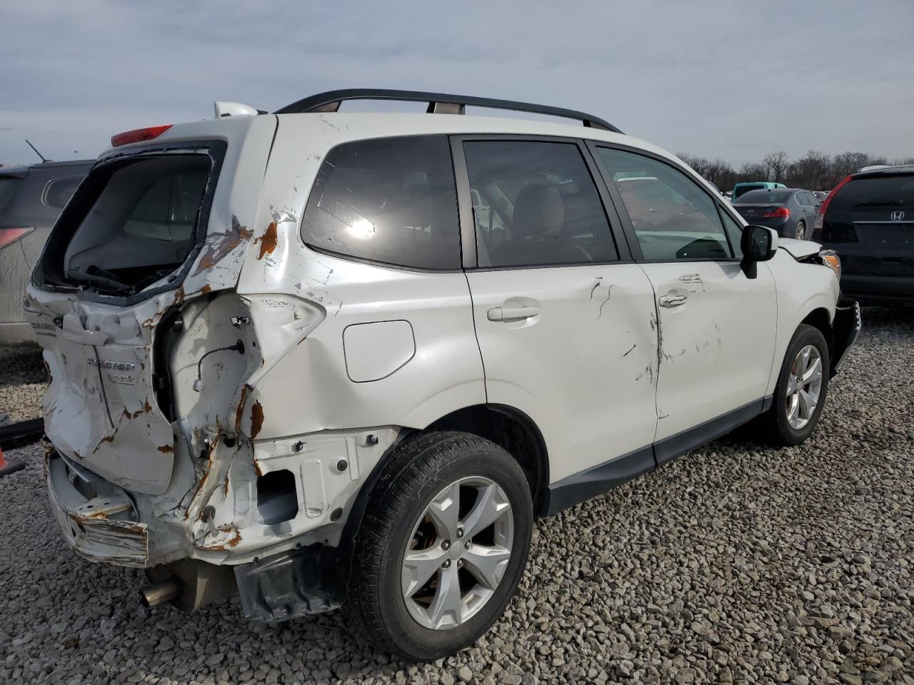 2016 Subaru Forester VIN JF2SJADC3GH414242 Copart auction photo, all over damage thumbnail 3