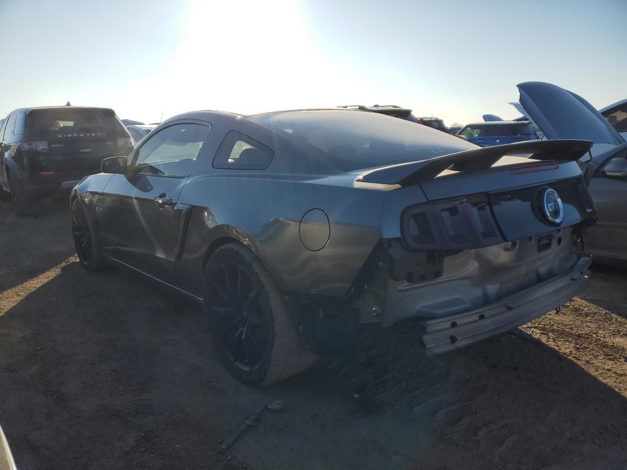 2014 Ford Mustang VIN 1ZVBP8CFXE5253918 Copart auction photo, rear end damage thumbnail 2