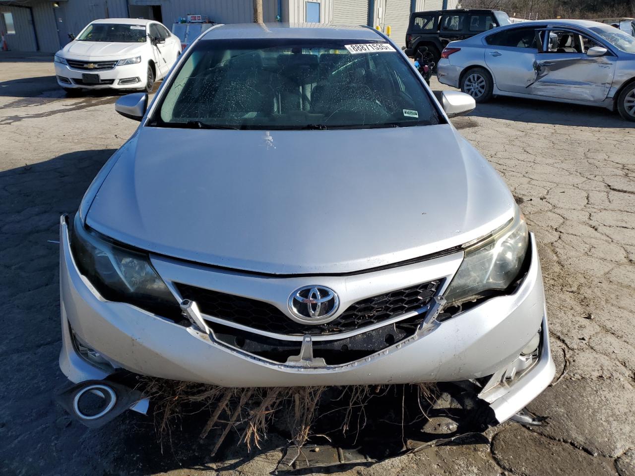 2012 Toyota Camry VIN 4T1BF1FK2CU136127 Copart auction photo, front end damage thumbnail 5