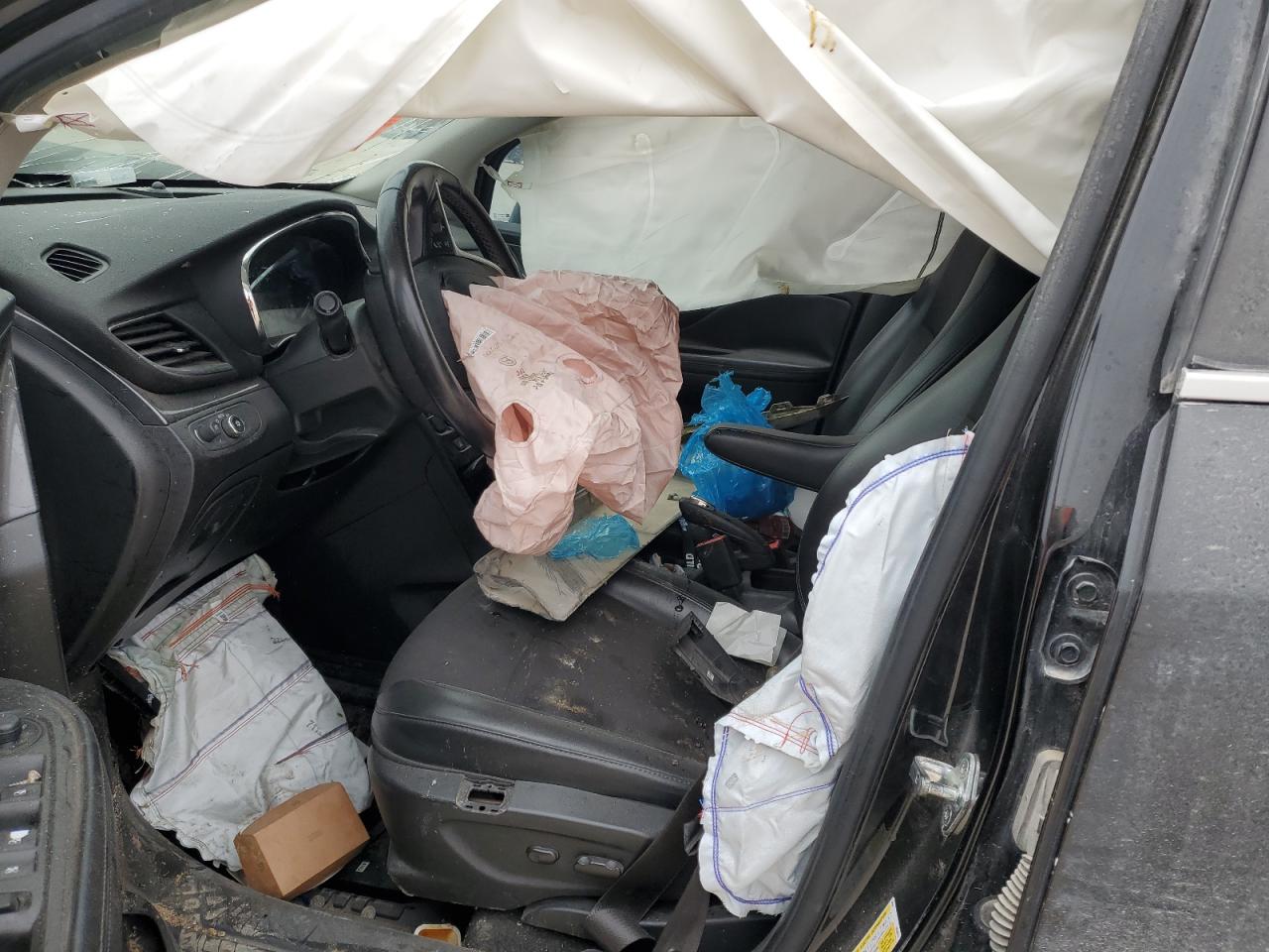 2019 Buick Encore VIN KL4CJASB2KB706872 Copart auction photo, front end / undercarriage damage thumbnail 7