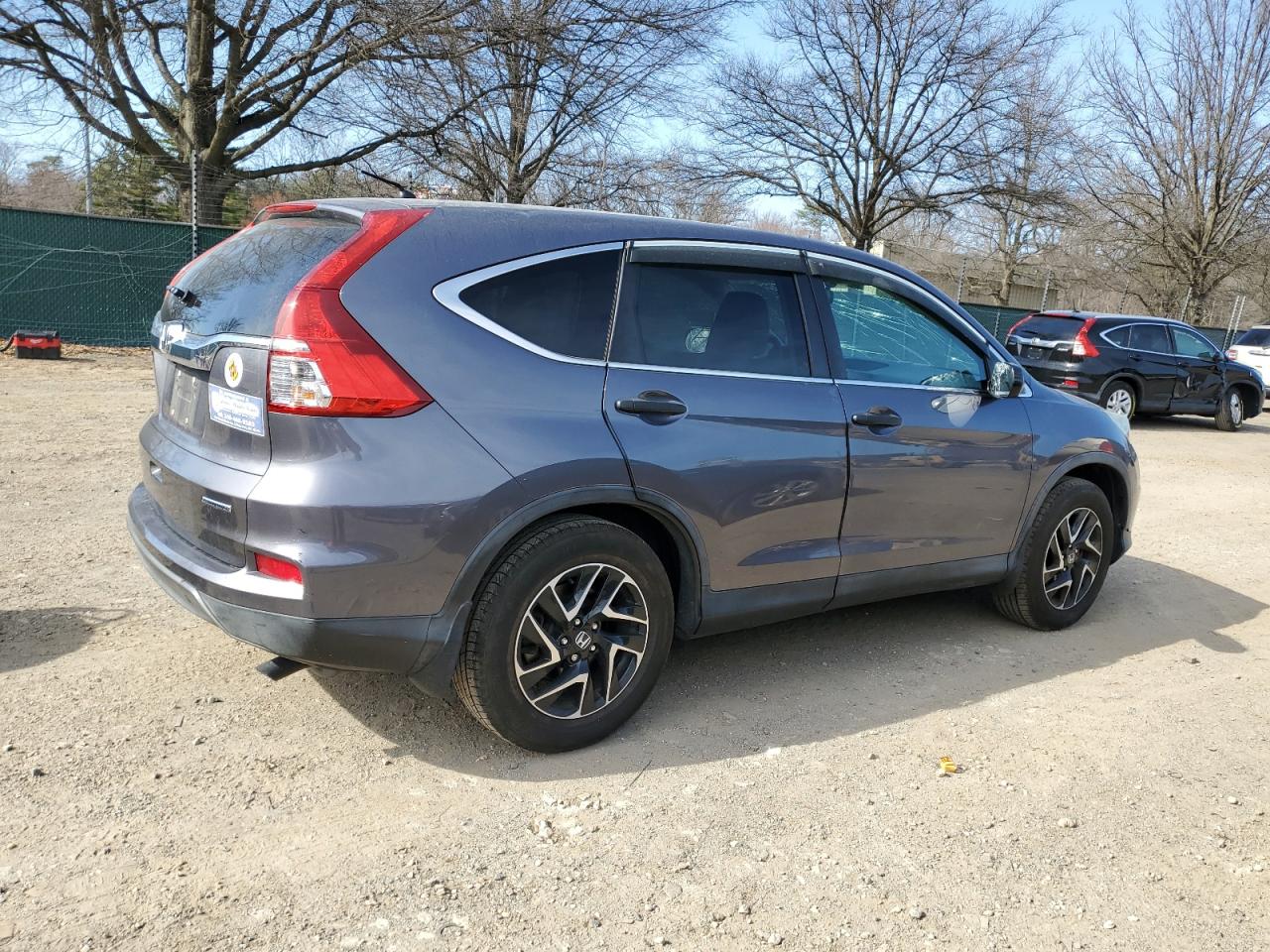 2016 Honda CR-V VIN 5J6RM3H45GL025516 Copart auction photo, water/flood / front end damage thumbnail 3
