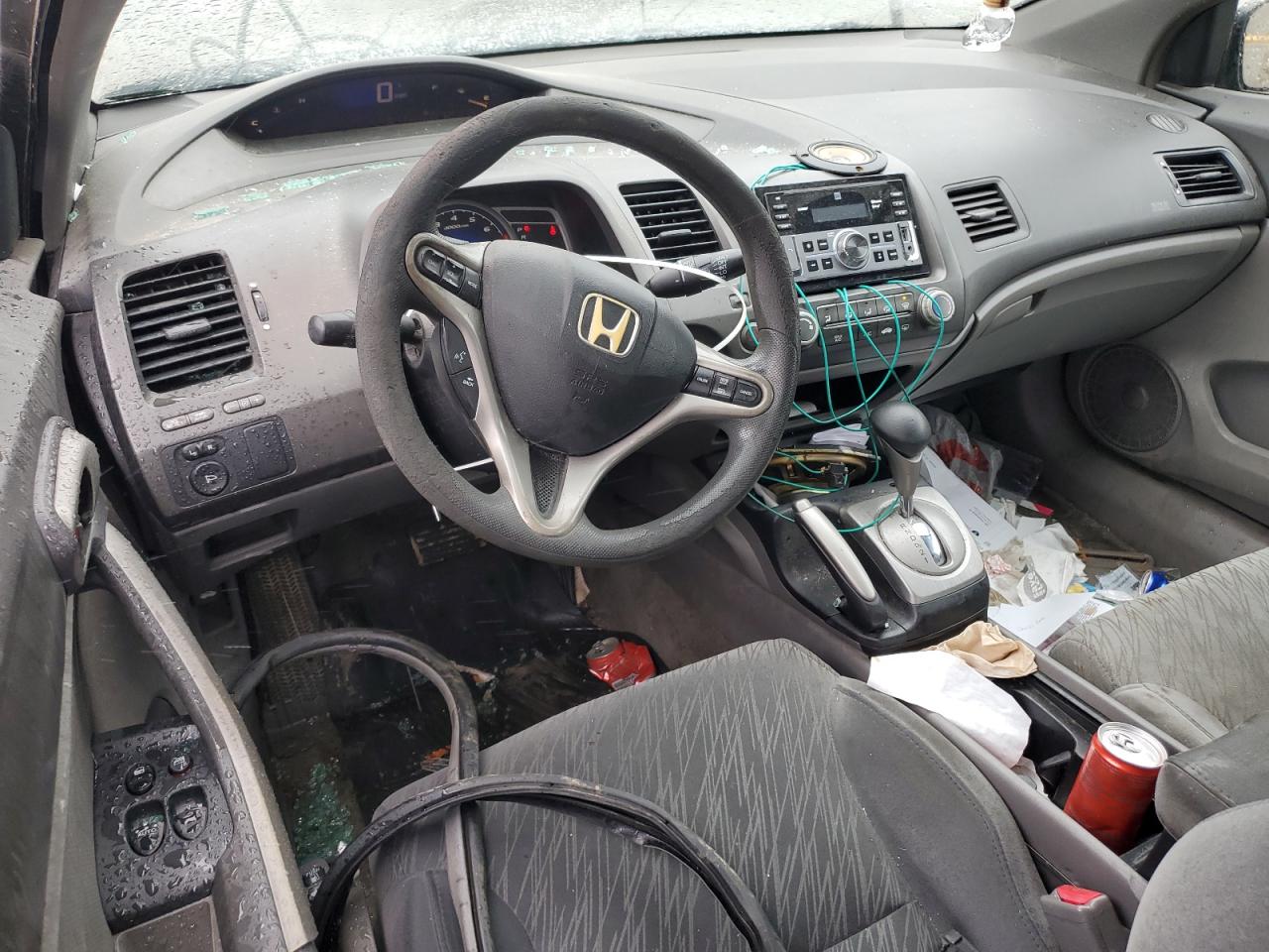 2007 Honda Civic VIN 2HGFG128X7H582629 Copart auction photo, side damage thumbnail 8