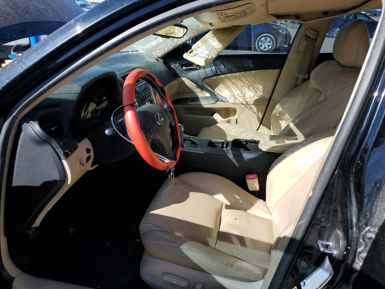 2008 Lexus IS VIN JTHBK262185054721 Copart auction photo, all over damage thumbnail 7
