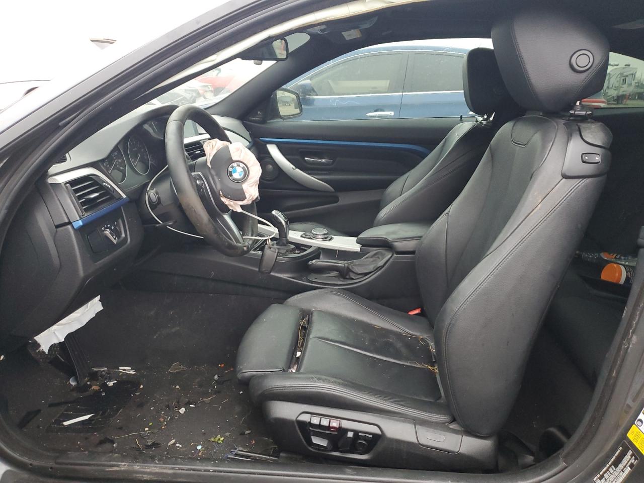 2015 BMW 4er VIN WBA3N3C56FK233284 Copart auction photo, front end / rear end damage thumbnail 7