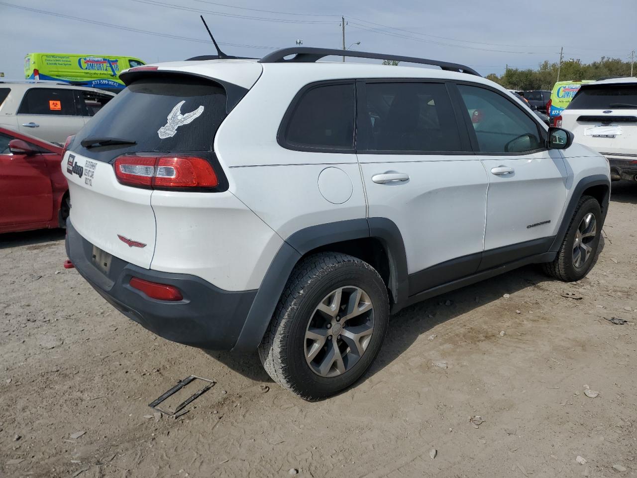 2014 Jeep Cherokee VIN 1C4PJMBB9EW310914 Copart auction photo, normal wear / minor dent/scratches damage thumbnail 3
