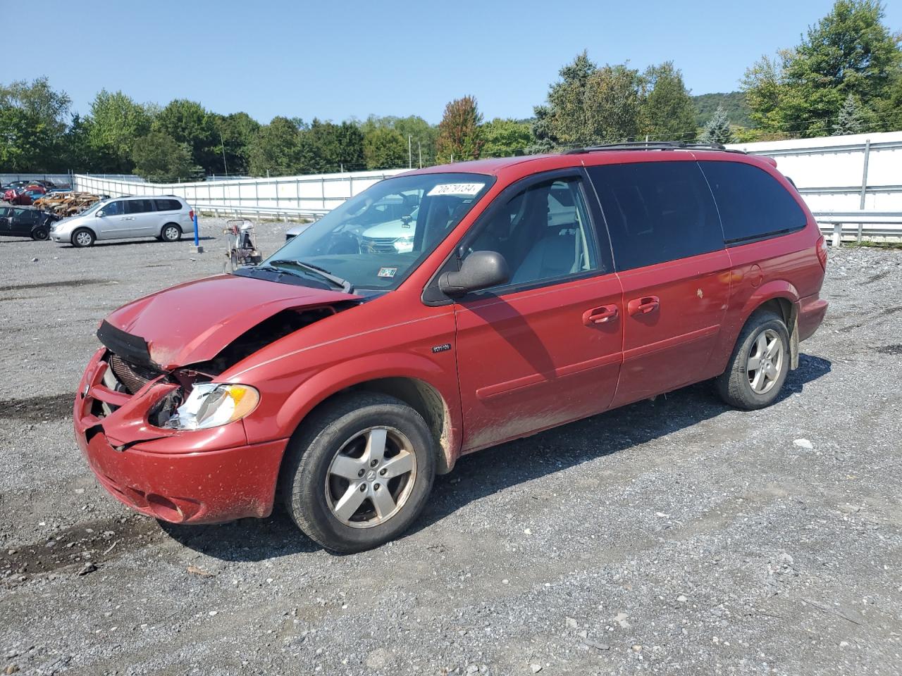 2007 Dodge Caravan VIN 2D4GP44L67R277163